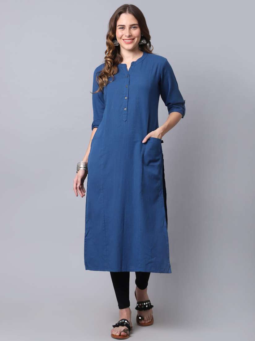 Myntra straight kurta shop