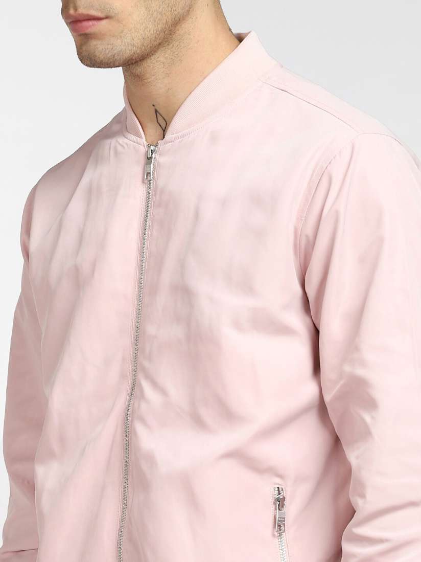 Light pink bomber jacket mens online