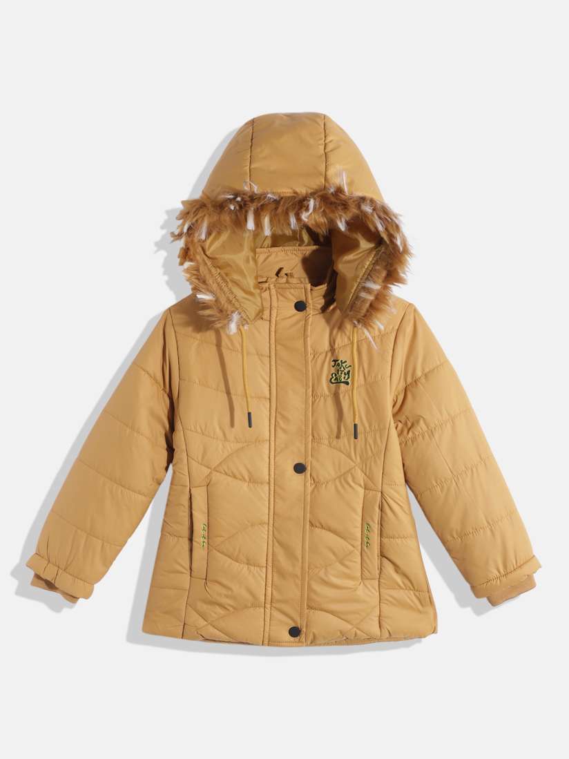 Girls mustard parka outlet