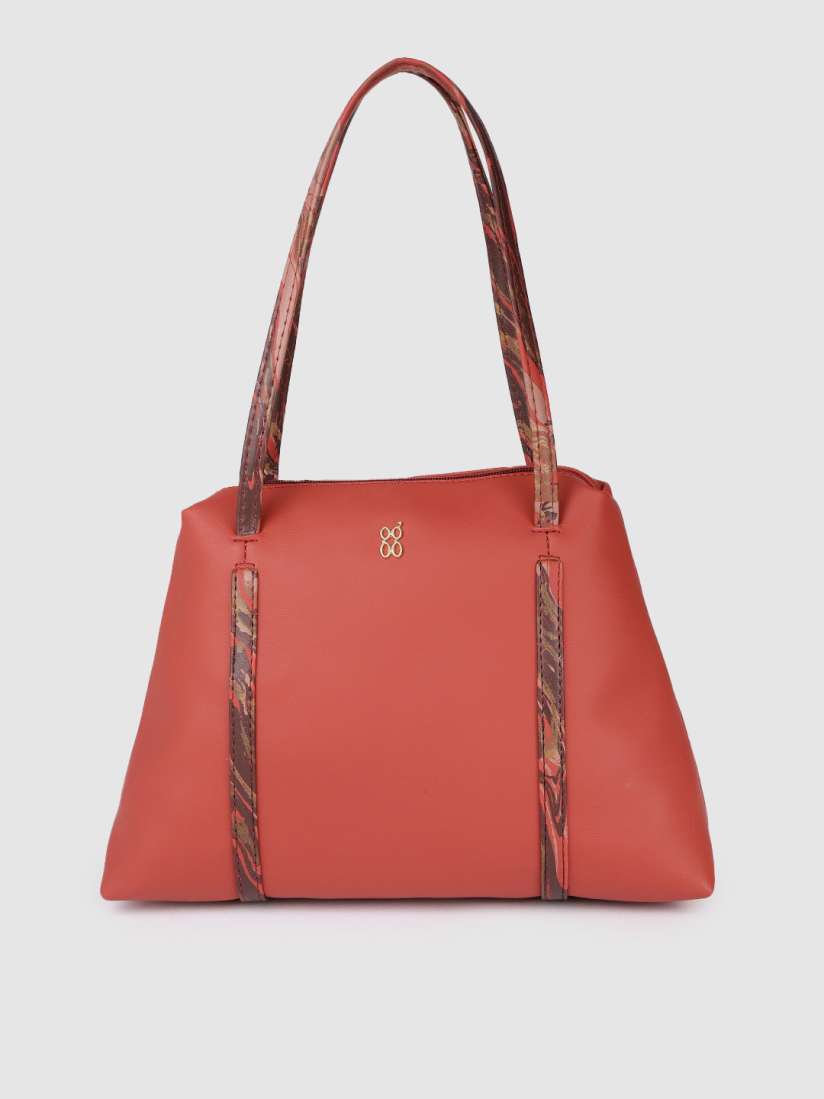 Baggit red handbag best sale
