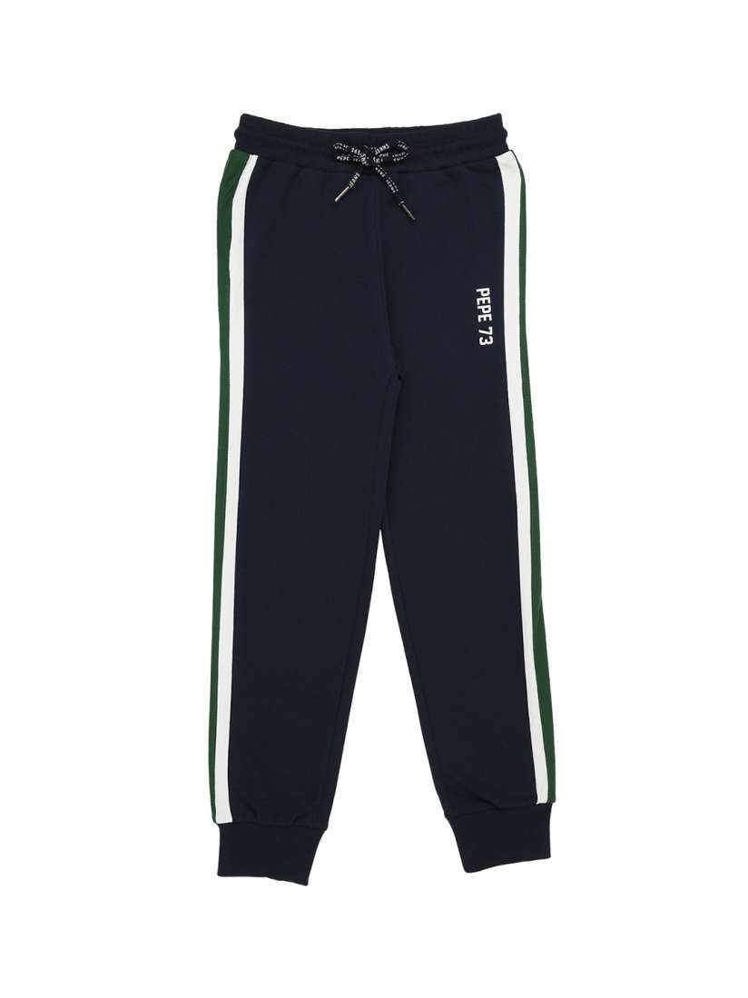 Buy Pepe Jeans Boys Navy Blue Solid Cotton Track Pants Track Pants for Boys 19385526 Myntra