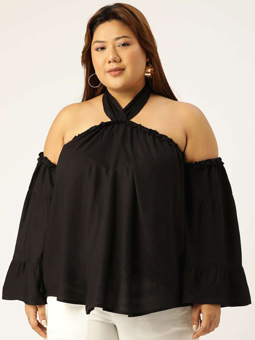 Myntra plus size tops hot sale