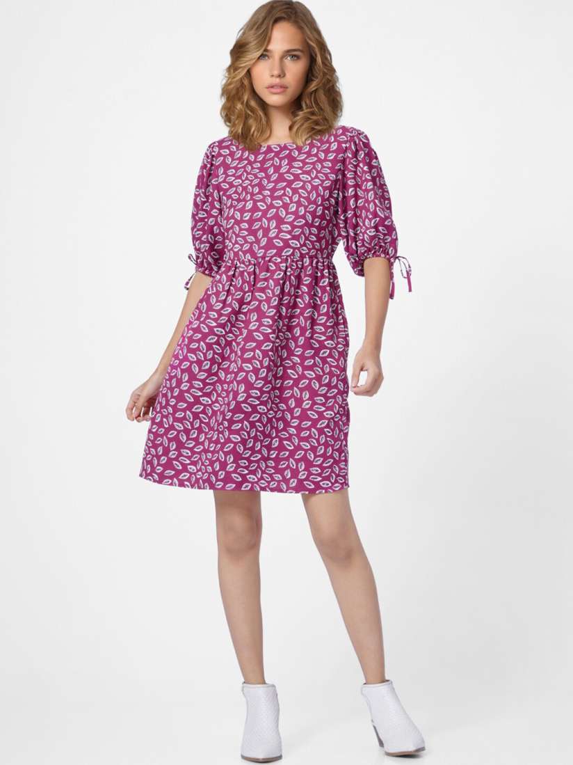 Buy ONLY Women Pink Floral Dress Dresses for Women 19399010 Myntra
