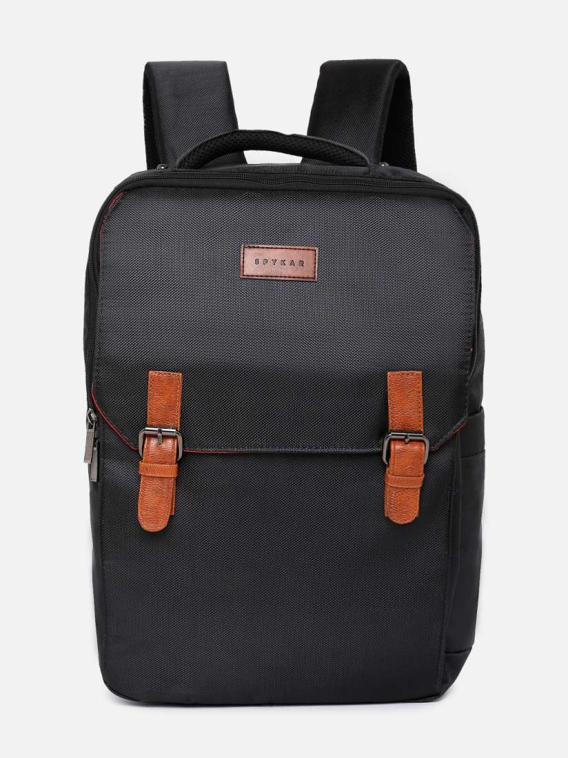 Buy SPYKAR Men Black Backpack Backpacks for Men 19399330 Myntra