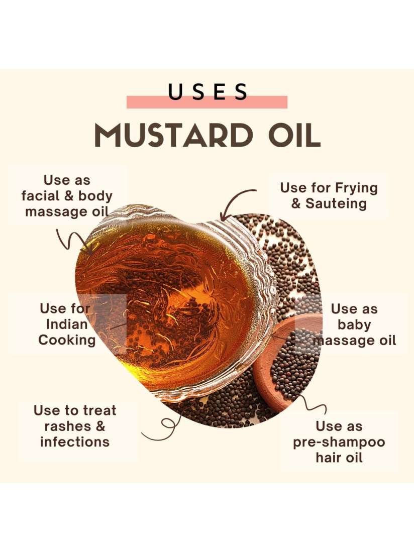 Buy ESSENTIA EXTRACTS Cold Pressed 100 Pure Mustard Oil for Skin Hair 1000ml Massage Oils for Unisex 19399492 Myntra