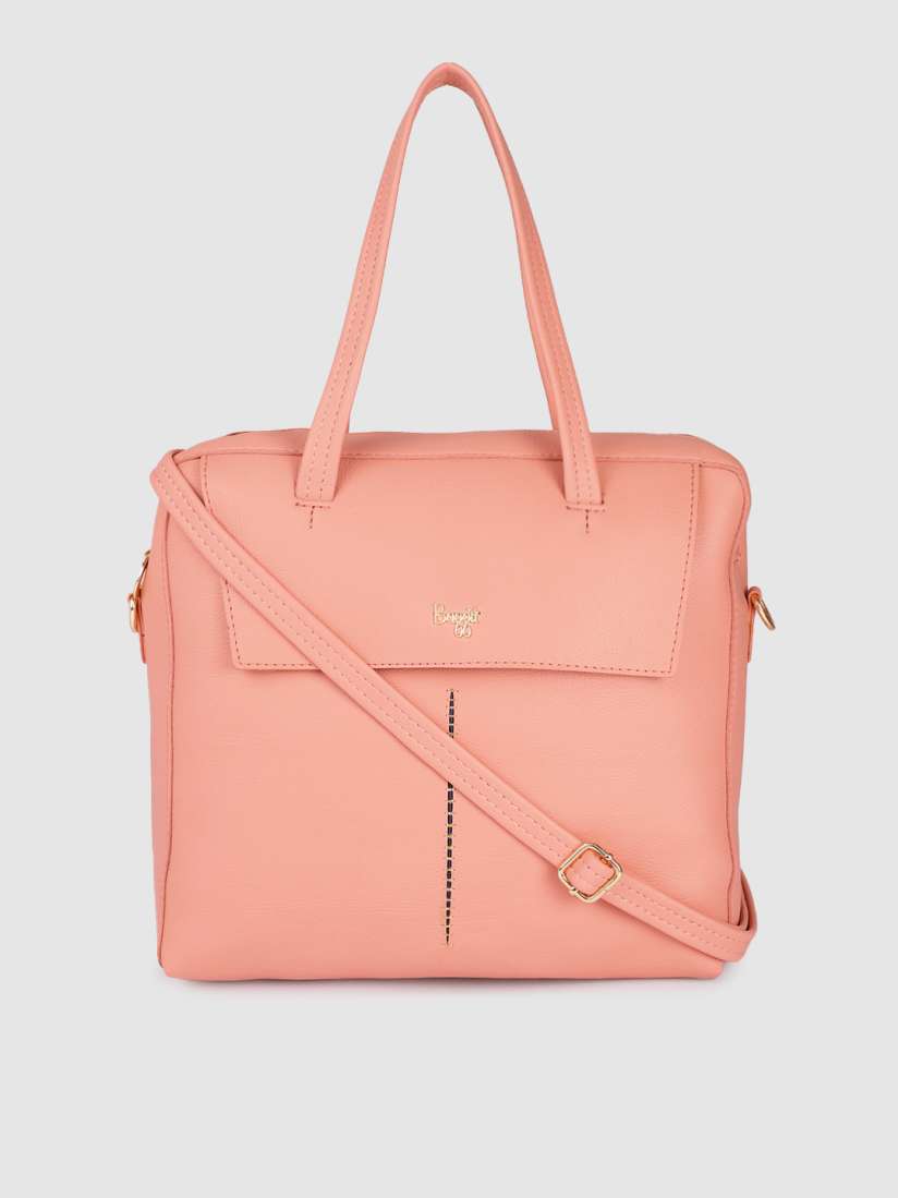 Buy Baggit Pink Solid Shoulder Bag Handbags for Women 19403424 Myntra