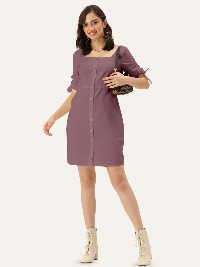 Mauve womens dress new arrivals