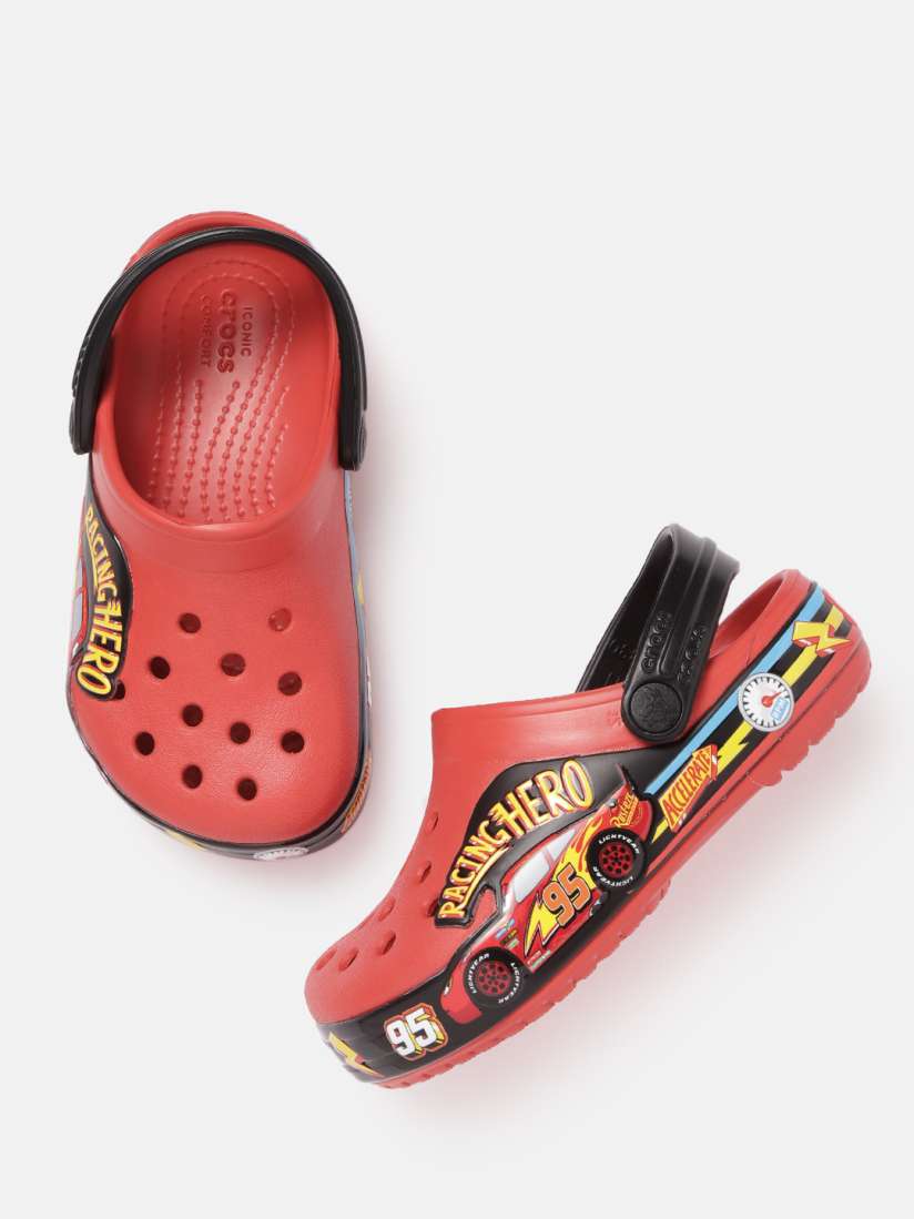 Buy Crocs Kids Red Printed Clogs Sandals for Unisex Kids 19412056 Myntra