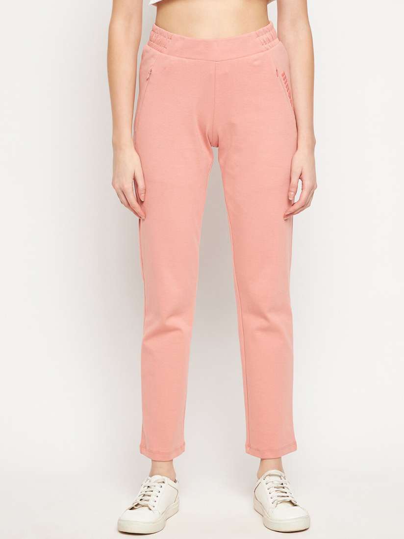Buy MADAME M SECRET Women Pink Solid Track Pants Track Pants for Women 19414340 Myntra