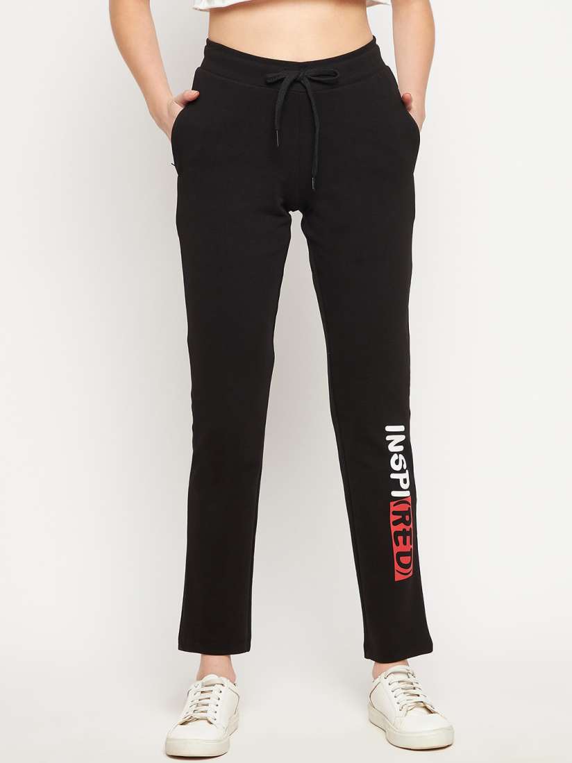 Buy MADAME M SECRET Women Black Solid Track Pants Track Pants for Women 19414348 Myntra