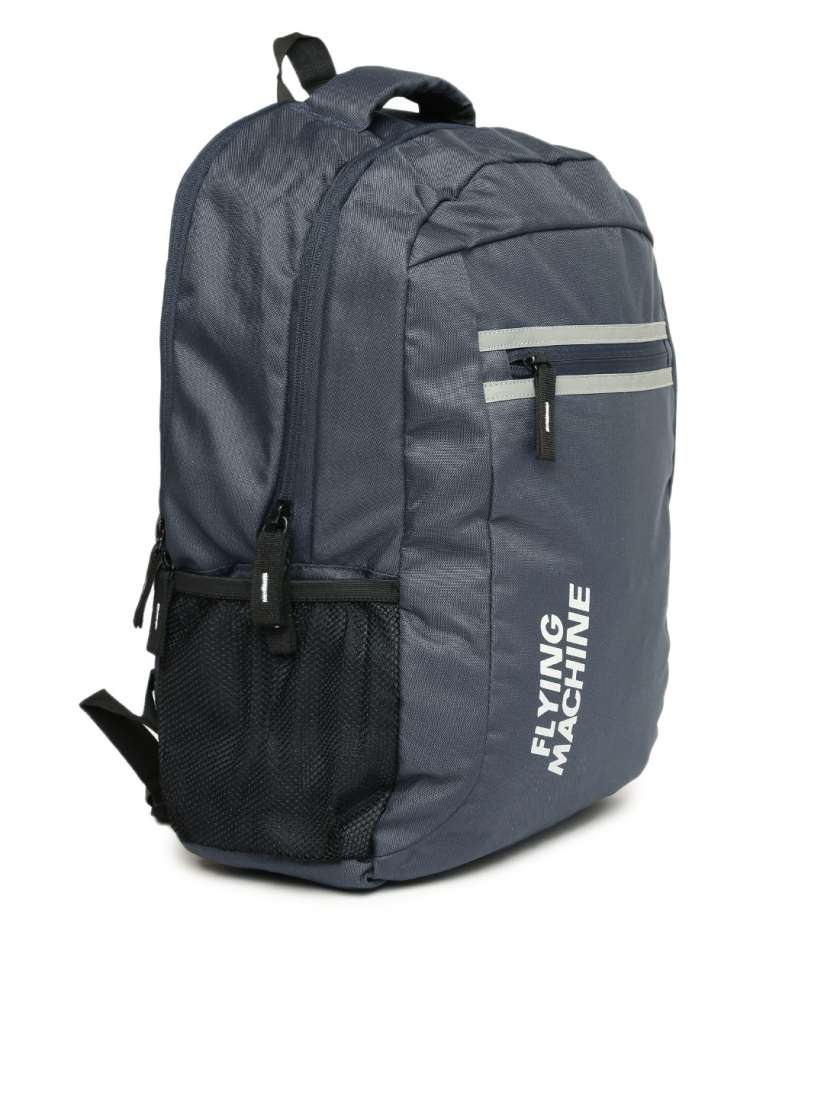 Buy Flying Machine Men Navy Brand Logo Printed Backpack Backpacks for Men 1942940 Myntra