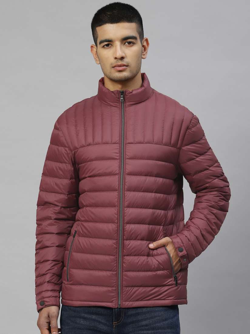 Marks and spencer red puffer jacket discount