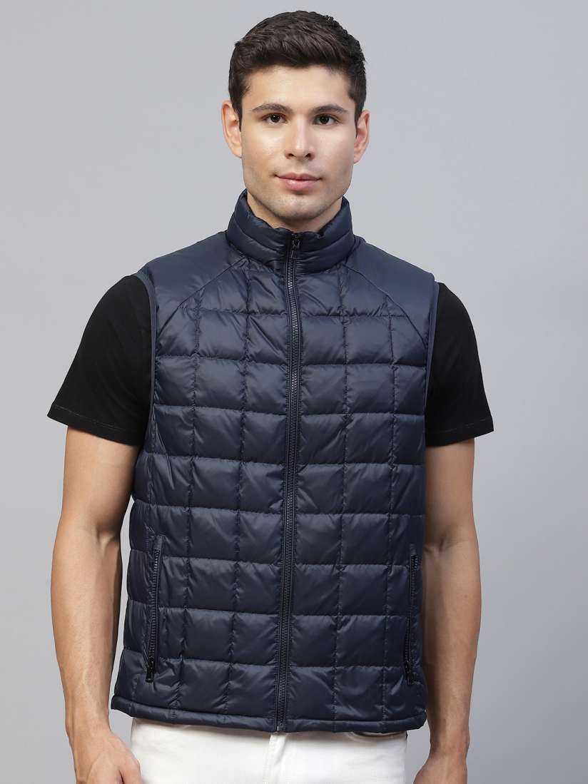 Buy Marks Spencer Men Navy Blue Water Resistant Quilted Jacket Jackets for Men 19432590 Myntra
