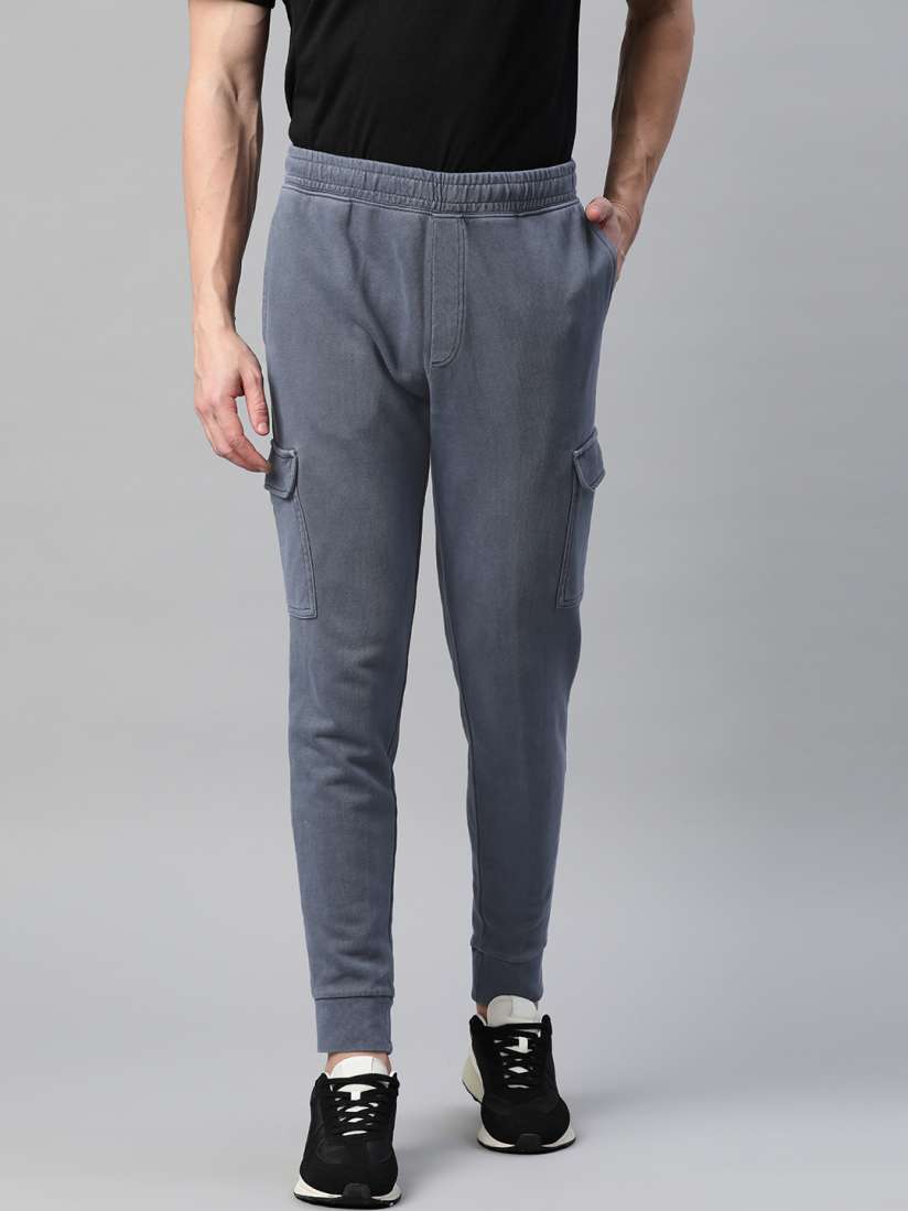 Marks and spencer mens cotton joggers hot sale