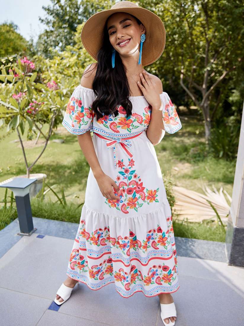 Peplum dress myntra store