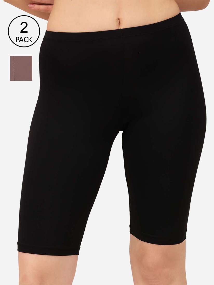 Knee length biker shorts clearance