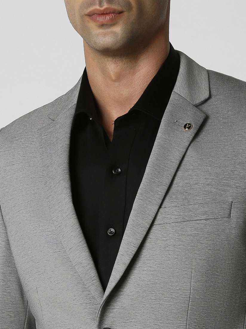 Van heusen grey blazer outlet