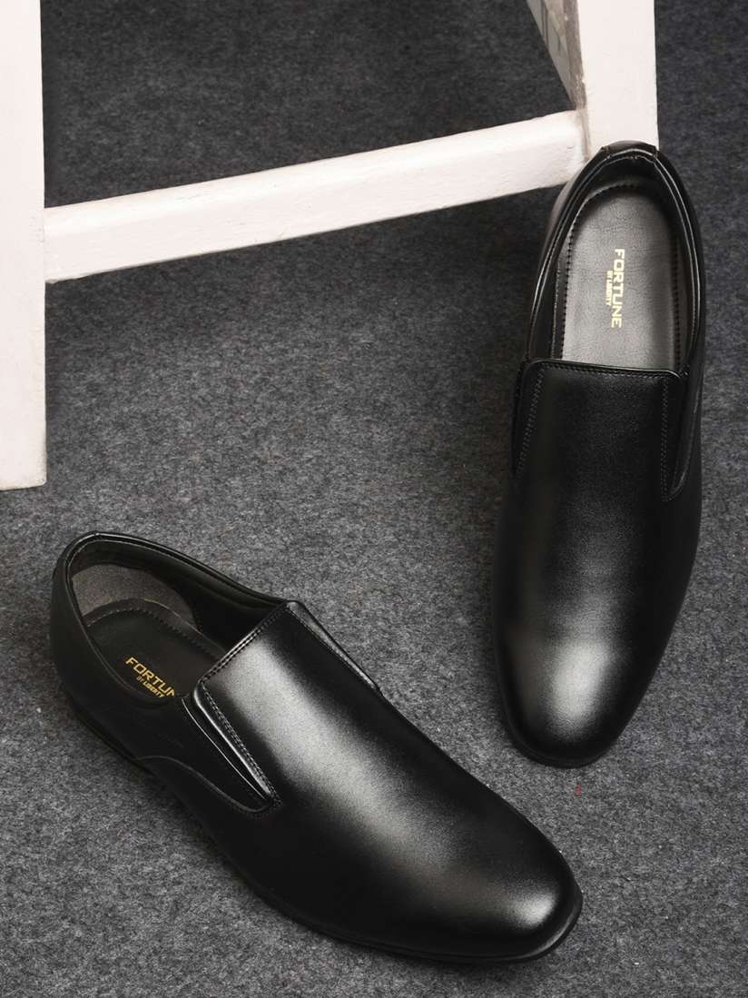 Liberty black leather shoes shop