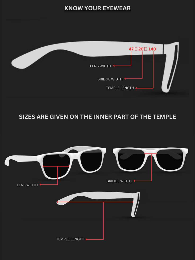 Frame Measurement Lens Measurements Eyeglasses How To Temple Size