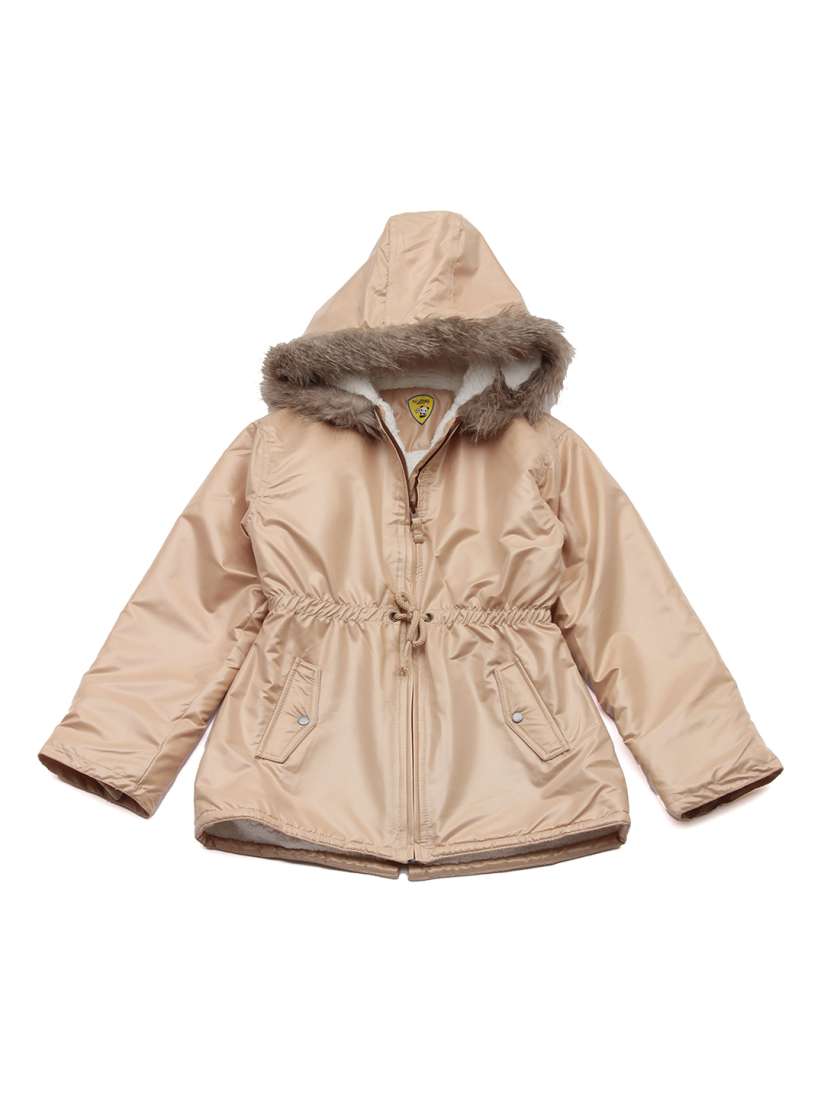 Buy Lil Lollipop Girls Beige Lightweight Parka Jacket Jackets for Girls 19443828 Myntra