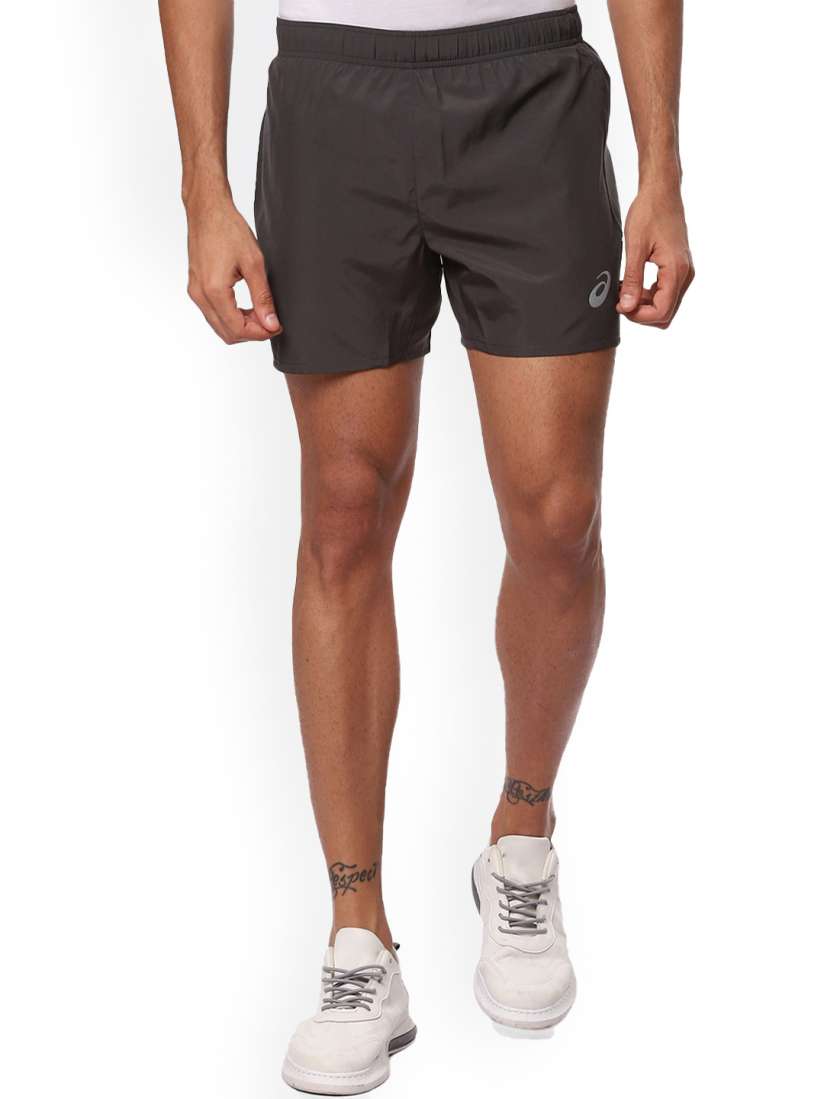 Asics mens silver 5in shorts best sale