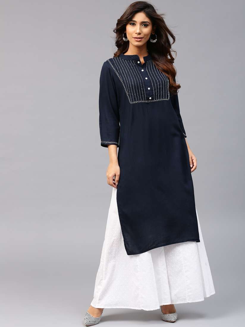 Aks women's straight kurta cheap