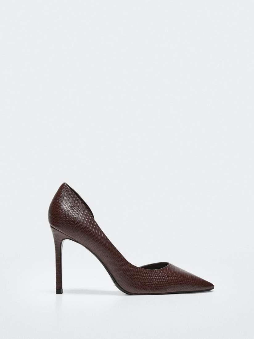 Mango snakeskin heels cheap