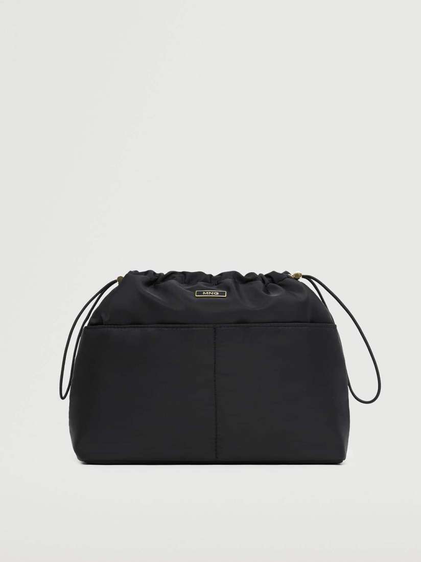 Buy MANGO Women Black Solid Cosmetic Bag Travel Accessory for Women 19456450 Myntra
