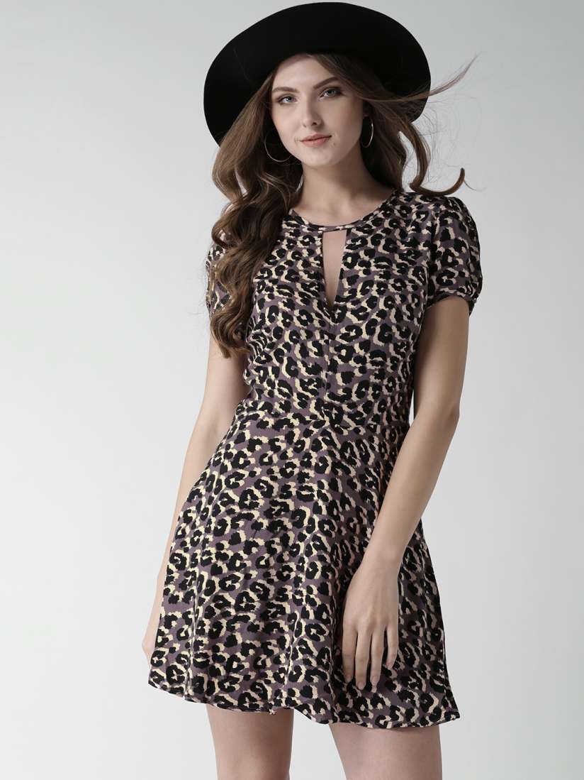 Forever 21 cheetah print dress outlet