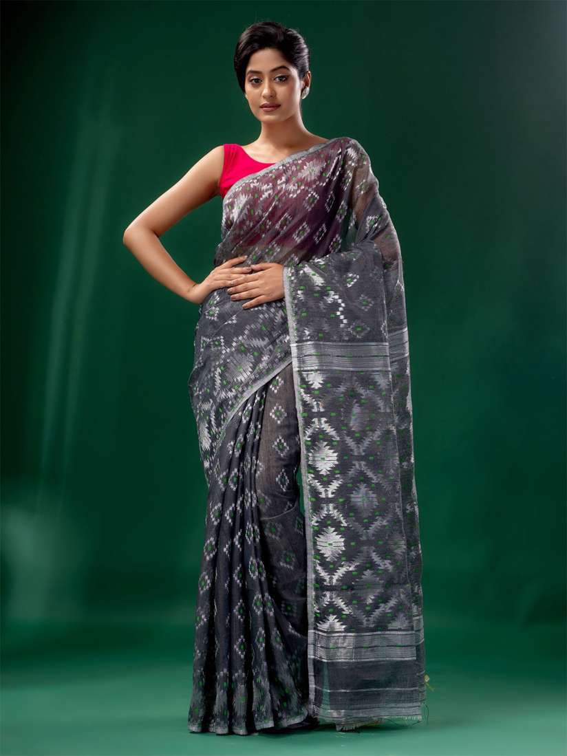 Myntra jamdani saree top
