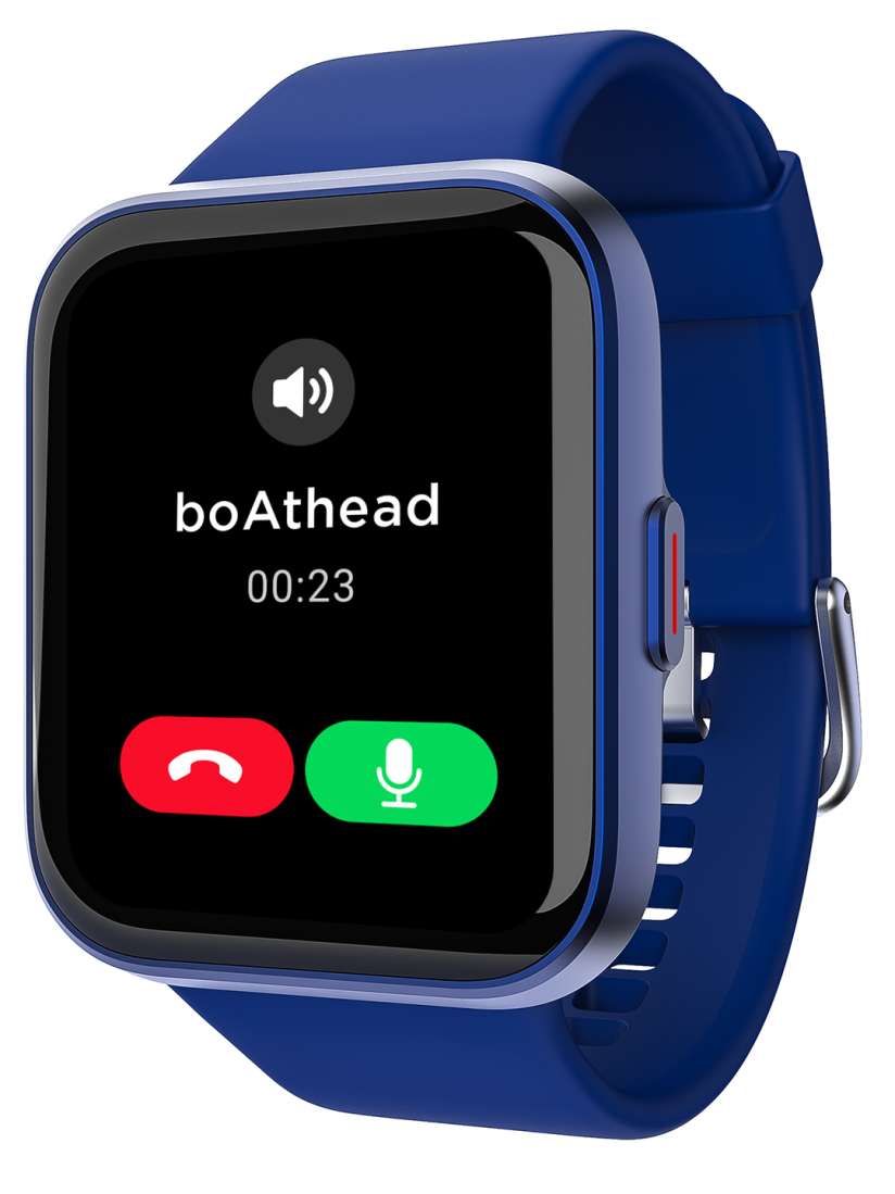 Buy boAt Blue Wave Connect M with Bluetooth Calling Smartwatch Smart Watches for Unisex 19464138 Myntra