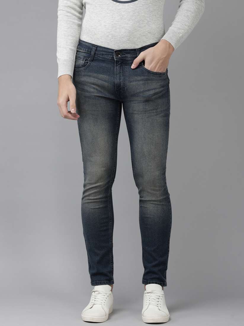 Buy Pepe Jeans Men Blue Tapered Vapour Slim Fit Low Rise Heavy Fade Stretchable Jeans Jeans for Men 19466486 Myntra