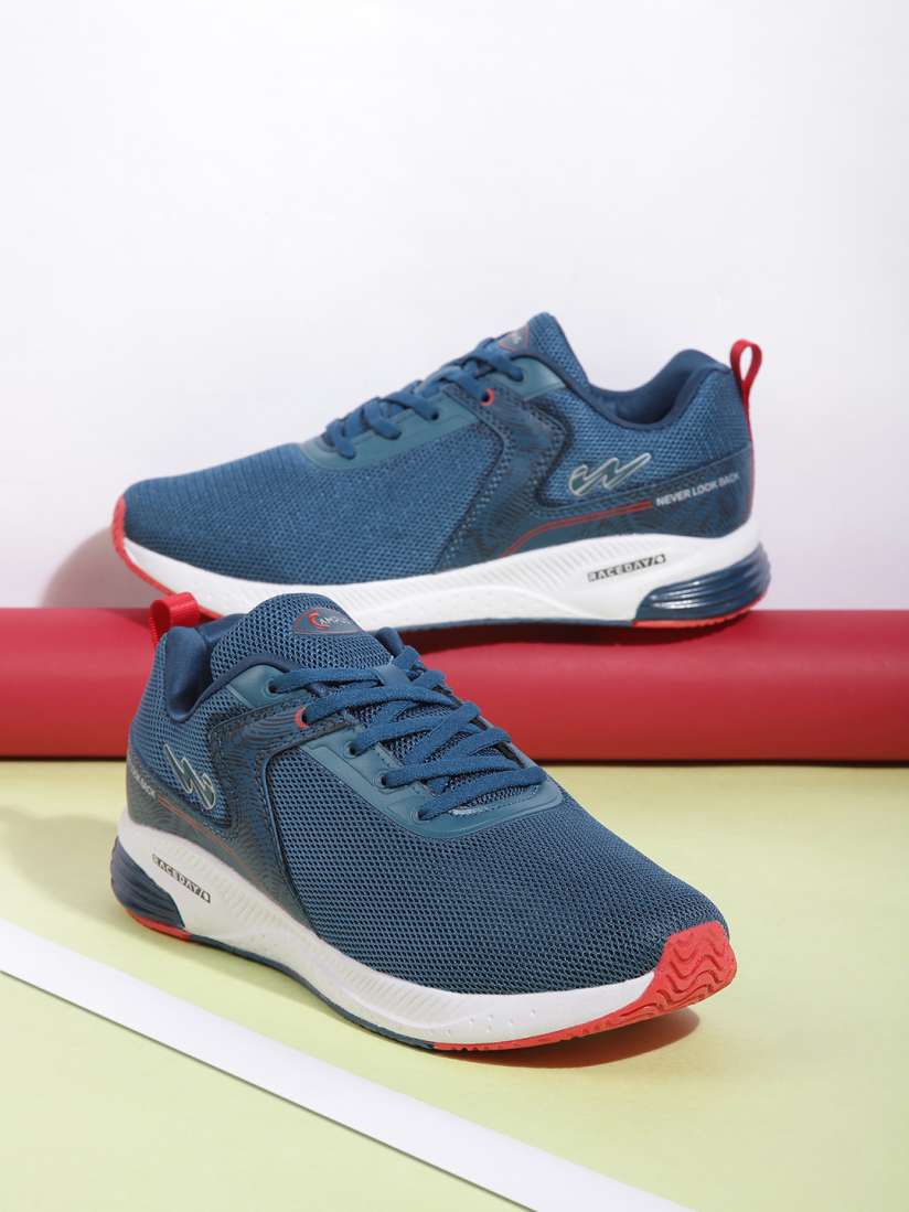 Buy Campus Men Teal Blue Woven Design Running Shoes Sports Shoes for Men 19469212 Myntra