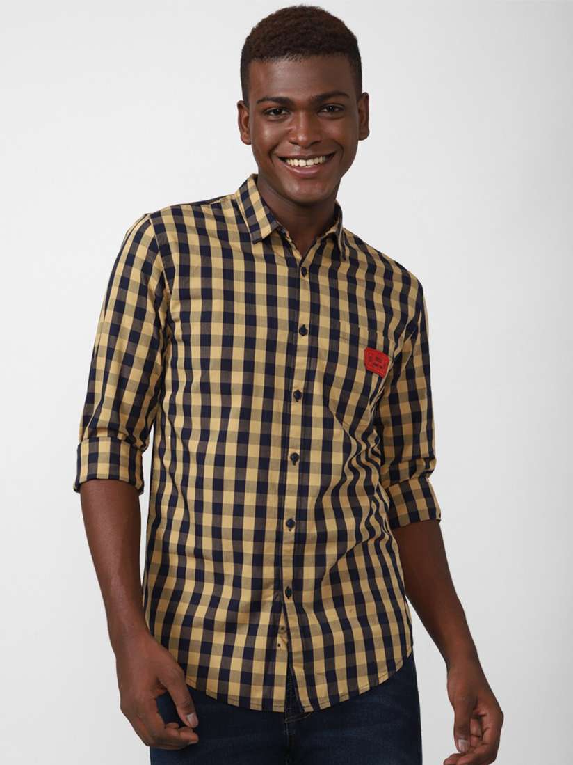 Gingham shirt forever 21 discount