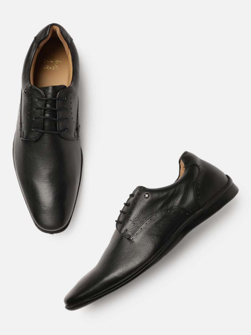 Arrow men's leather formal shoes on sale