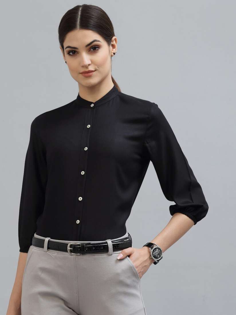 Myntra formal shirts for womens 2025