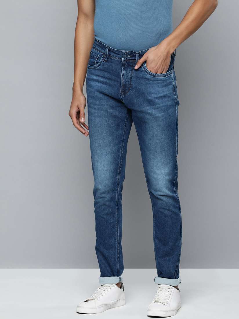 Buy Lawman pg3 Men Blue Skinny Fit Light Fade Stretchable Jeans Jeans for Men 19474654 Myntra