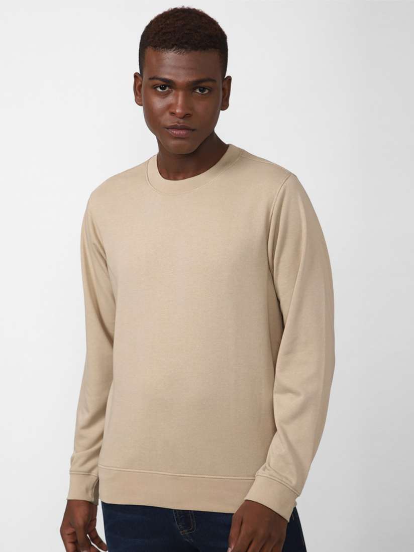 Buy FOREVER 21 Men Beige Sweatshirt Sweatshirts for Men 19474854 Myntra