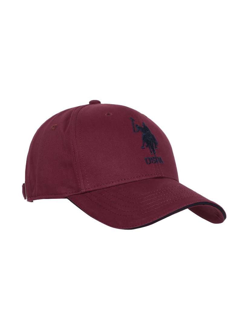 Buy U S Polo Assn Men Burgundy Black Baseball Cap Caps for Men 19476348 Myntra