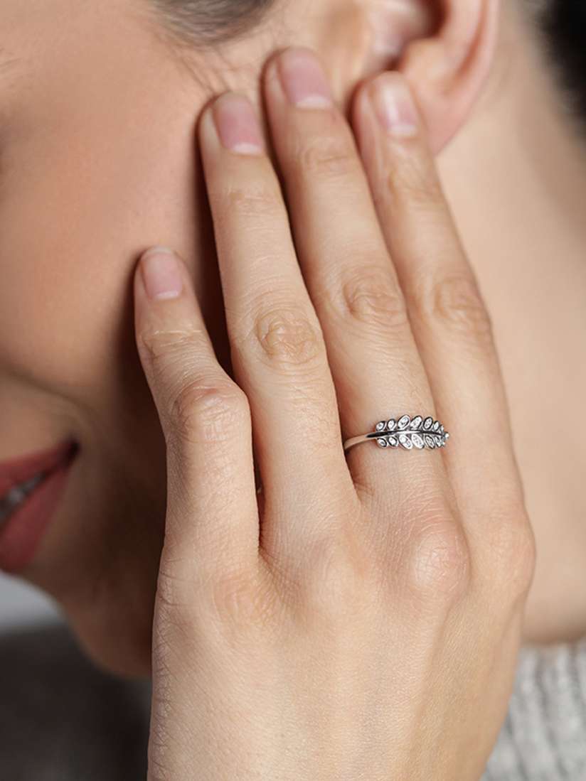 Buy Zavya Women 925 Sterling Silver Rhodium Plated Ring Ring for Women 19476420 Myntra