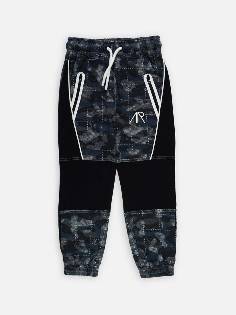 Buy Angel Rocket Boys Navy Blue Printed Cotton Joggers Track Pants for Boys 19479054 Myntra