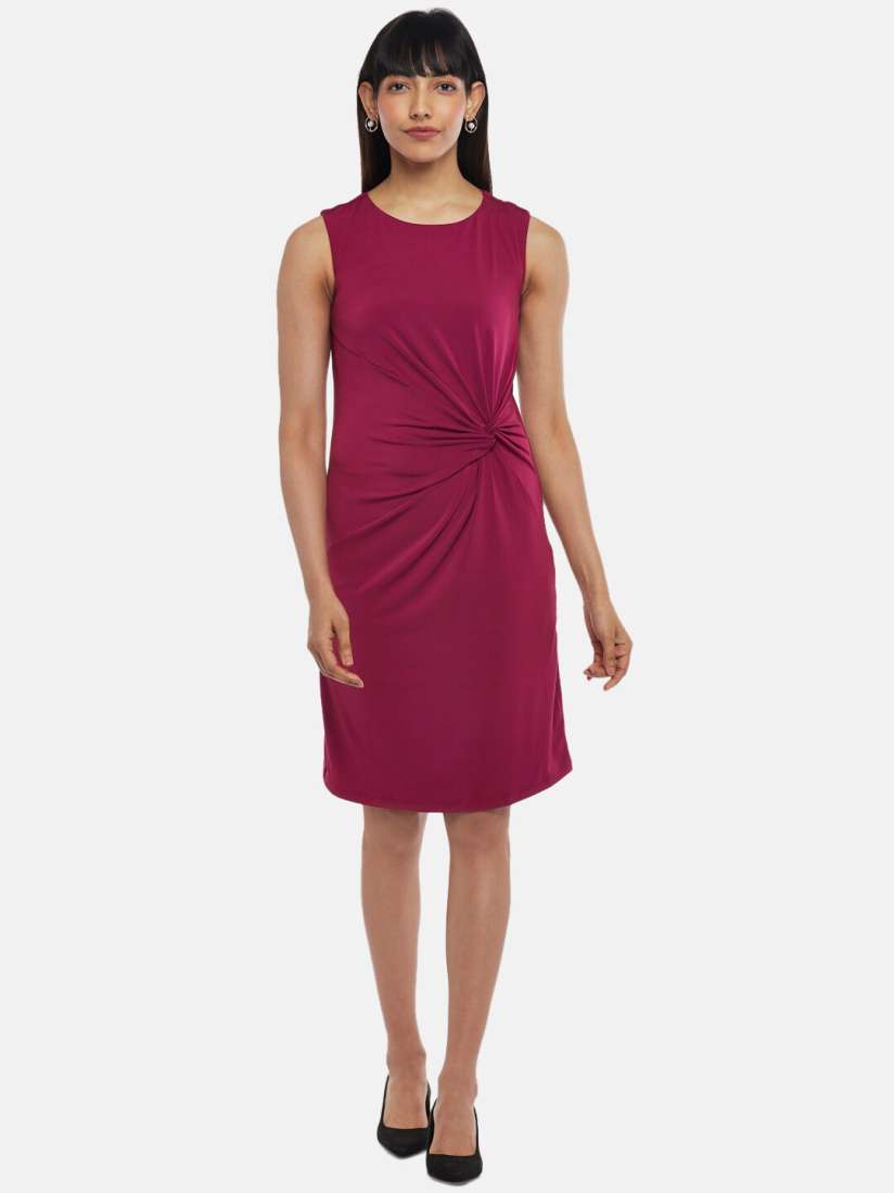 Buy Annabelle by Pantaloons Red Sheath Dress Dresses for Women 19488226 Myntra
