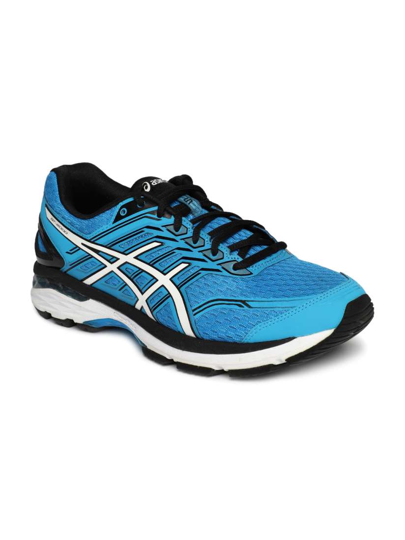 Buy ASICS Men Blue Solid GT 2000 5 2E Running Shoes Sports Shoes for Men 1949572 Myntra
