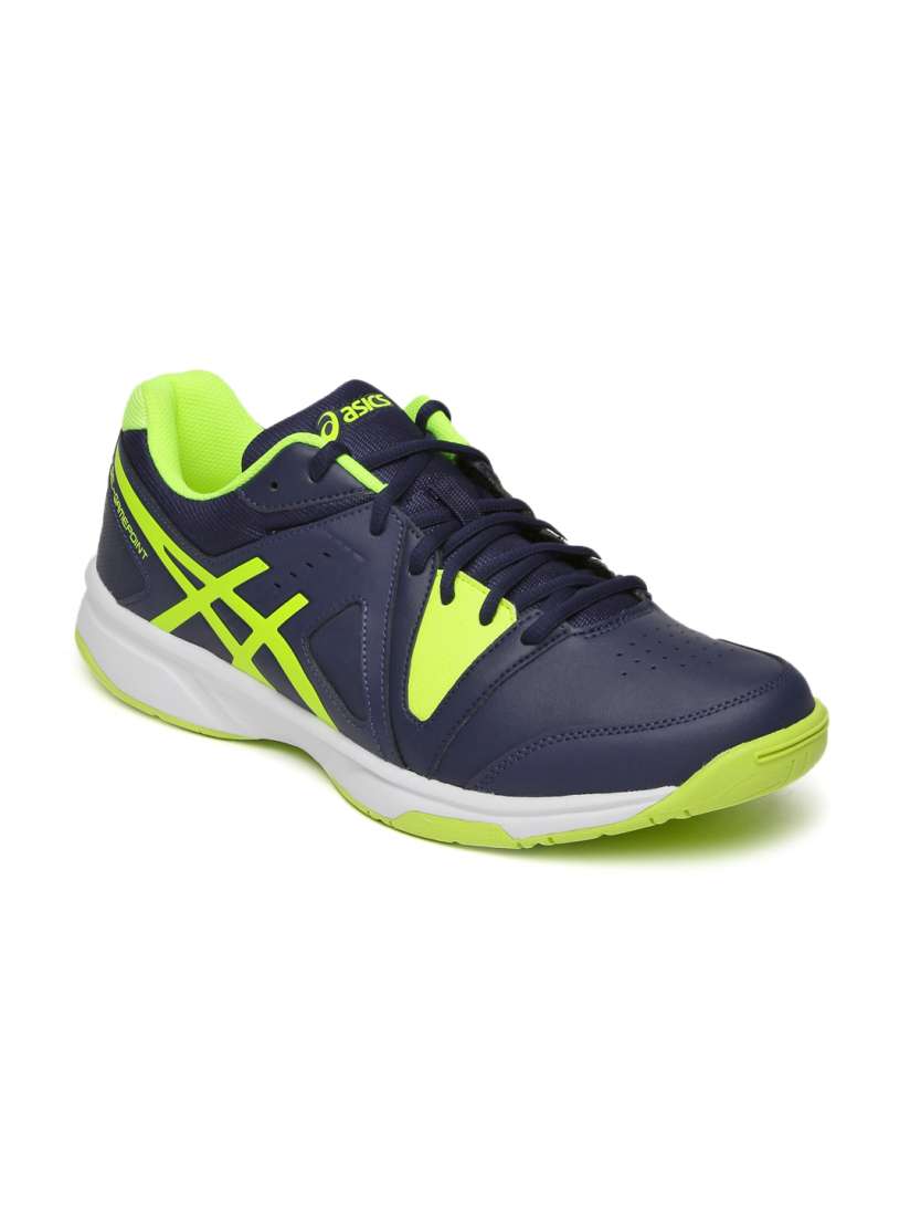 Buy ASICS Men Navy Blue Gel Game Point Tennis Shoes Sports Shoes for Men 1949574 Myntra