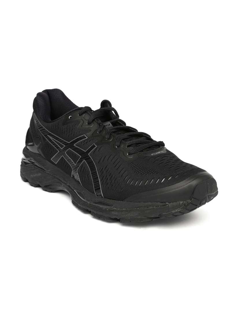 Asics gel kayano 23 mens black clearance