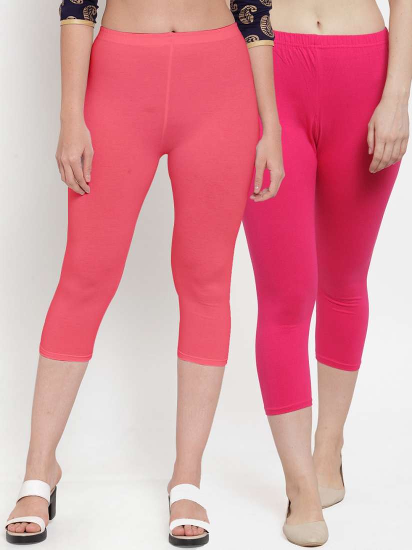 Fuschia capris deals
