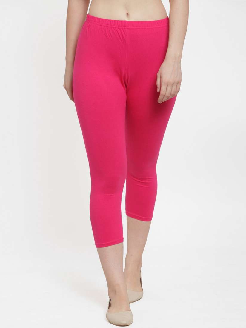 Fuschia capris discount