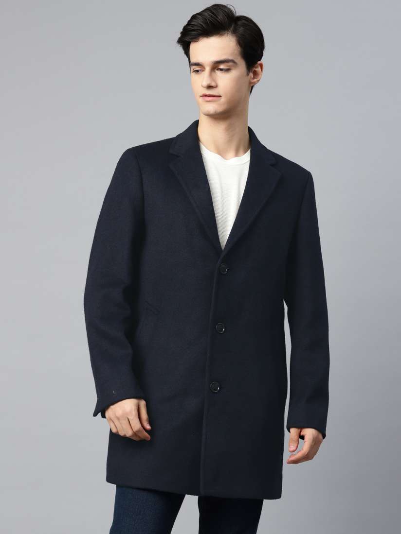 Marks and spencer mens overcoats discount