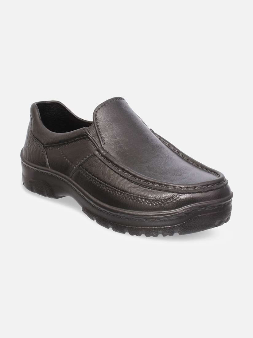 Buy Aqualite Men Black Slip On Loafers Casual Shoes for Men 19530564 Myntra