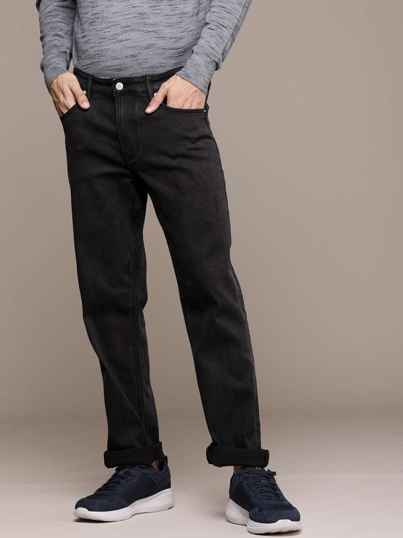 Calvin klein black skinny jeans mens store